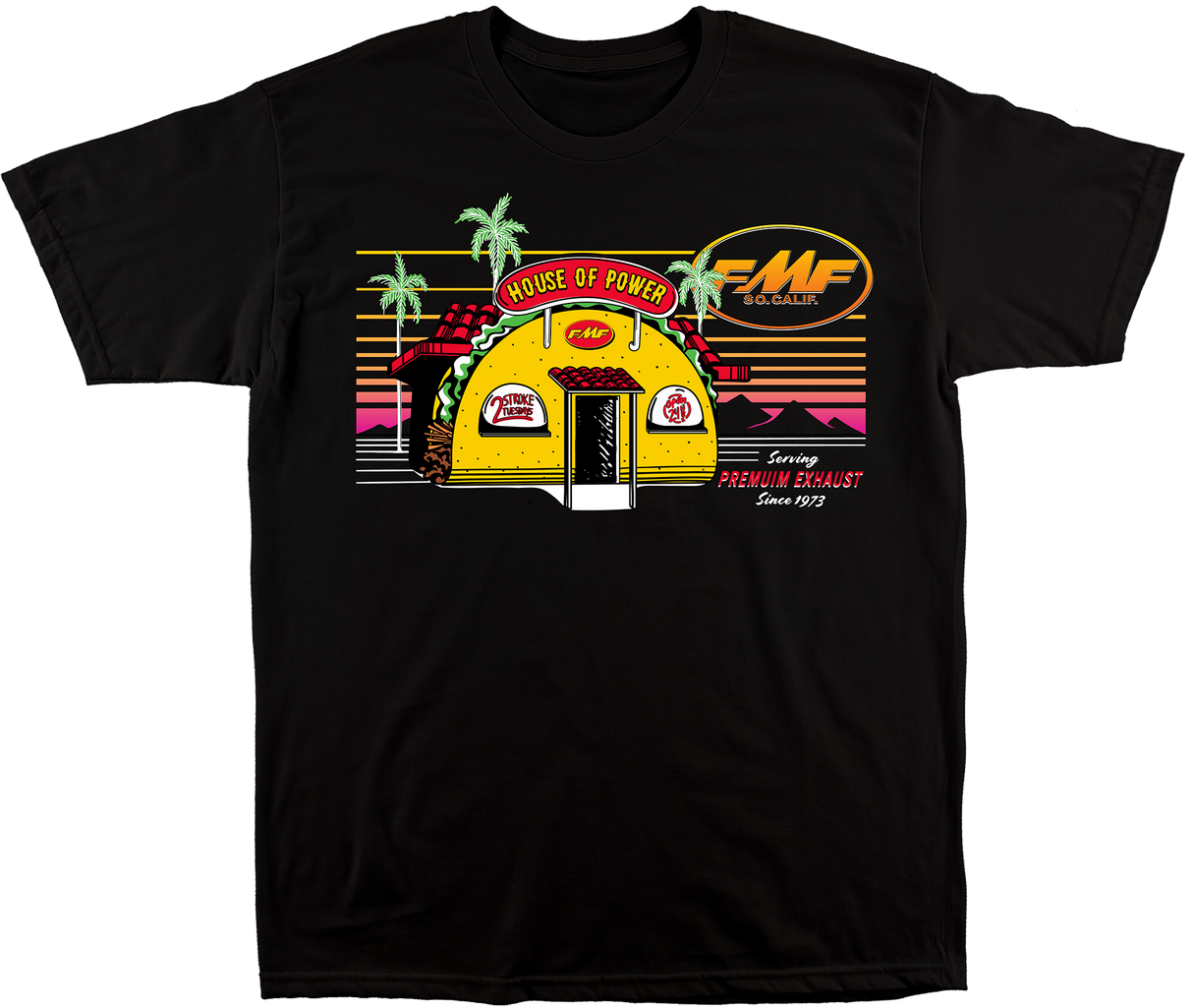FMF APPAREL Casa De Tacos Tee Black Md SP22118911-BLK-M