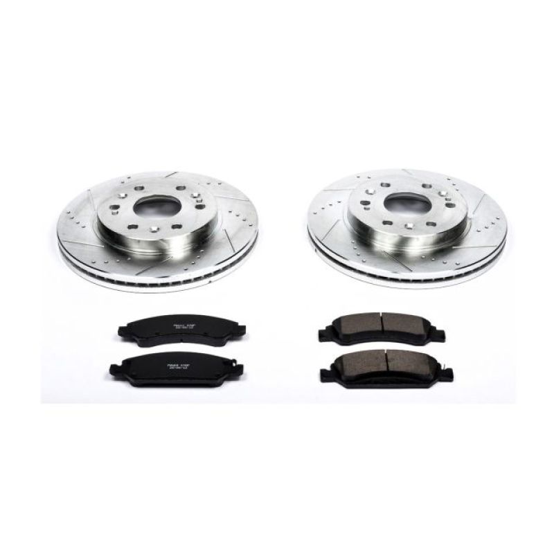 Power Stop 08-19 Cadillac Escalade Front Z23 Evolution Sport Brake Kit K2069