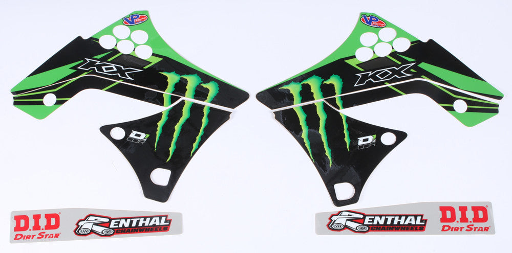 D-COR Graphic Kit 16 Monster K Aw Kxf 250 09-12 10-20-0616