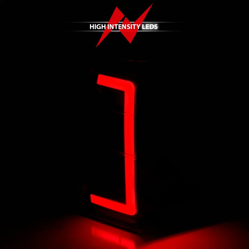 ANZO 07-17 Ford Expedition LED Taillights w/ Light Bar Black Housing Smoke Lens 311409