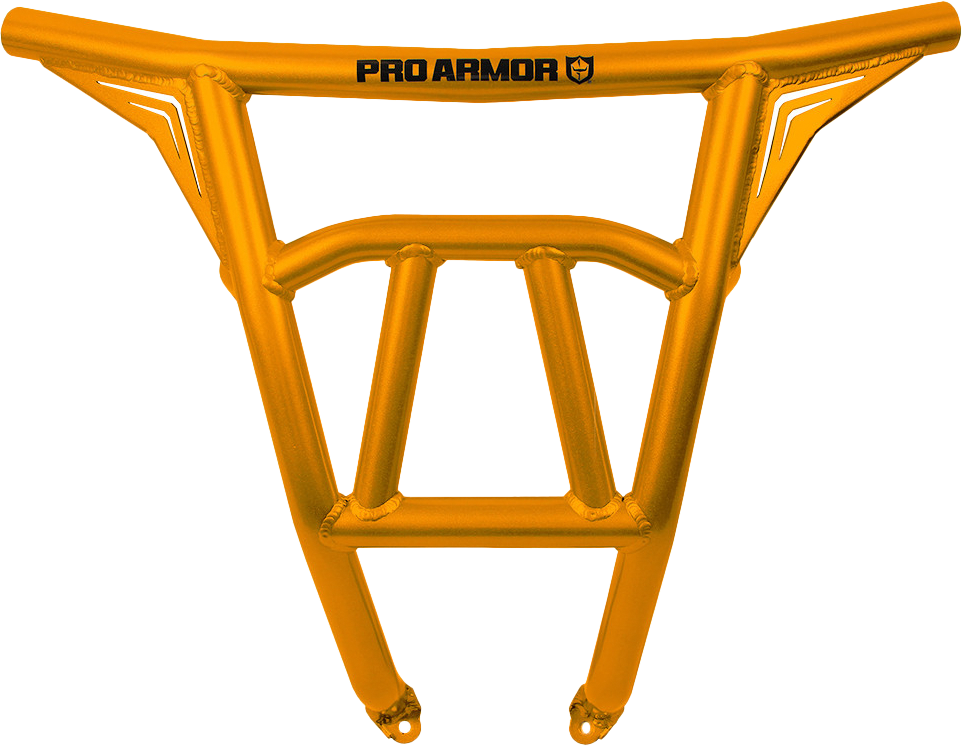 PRO ARMOR Rear Sport Bumper Orange Rust Metallic Pol P187P361ORM