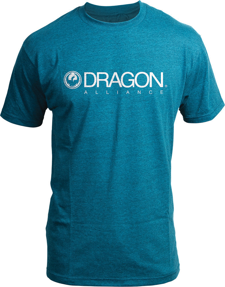 DRAGON Trademark Tee Cyan Heather M 26580MED.65M