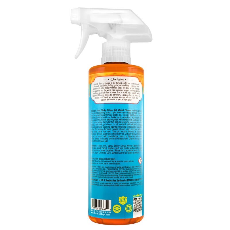 Chemical Guys Sticky Citrus Wheel & Rim Cleaner Gel - 16oz CLD10516