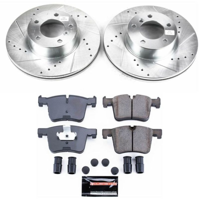 Power Stop 14-16 BMW 228i Front Z23 Evolution Sport Brake Kit K6743