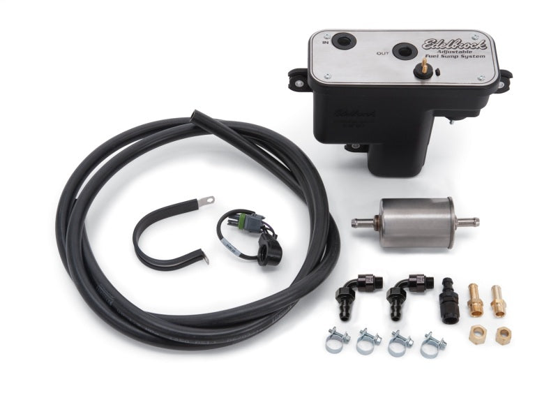 Edelbrock Fuel System Universal Fuel Sump Module Adjustable 255 LPH 36031