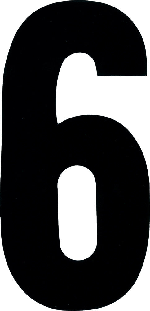 DIRT DIGITS #6 6" Black Extreme Digits 3/Pk XT63B-6