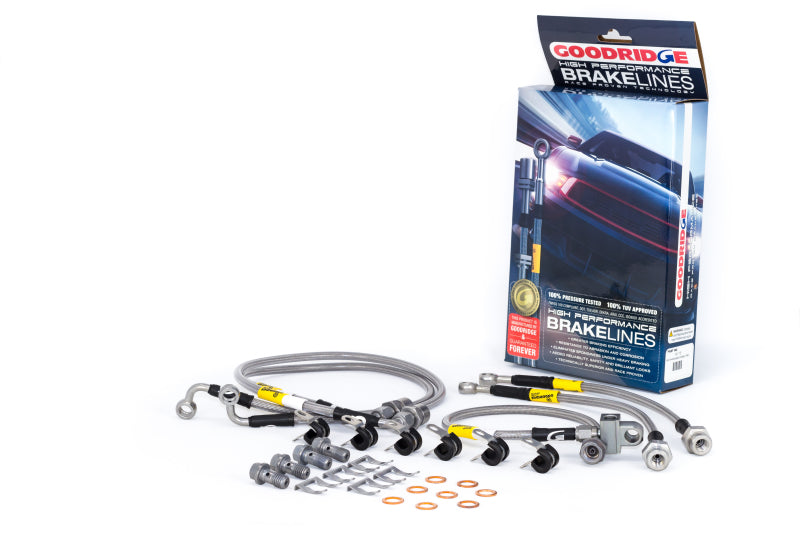 Goodridge 00-06 Tahoe / 00-07 Suburban / 00-05 Escalade All w/o Stablia Track Brake Lines 14175