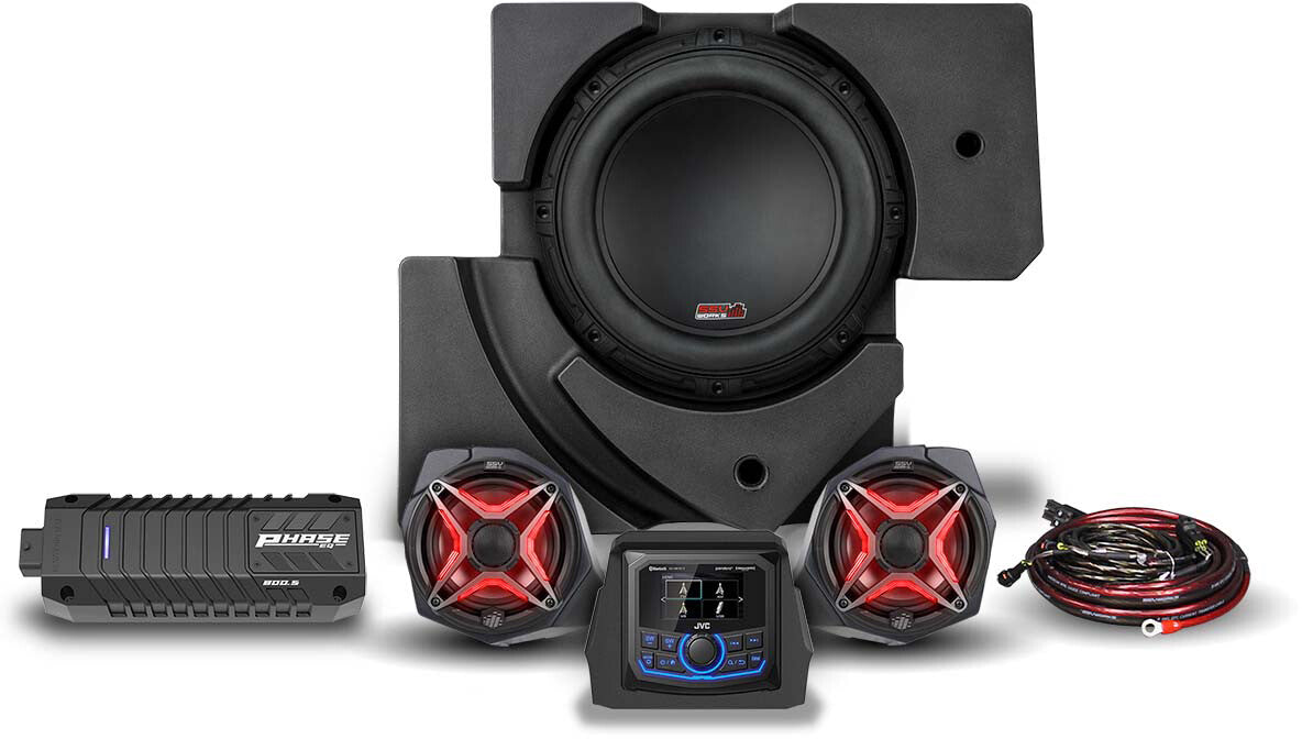 SSV WORKS 3 Speaker Kit Phase Eq W/ Jvc Controller X32-Q3V1