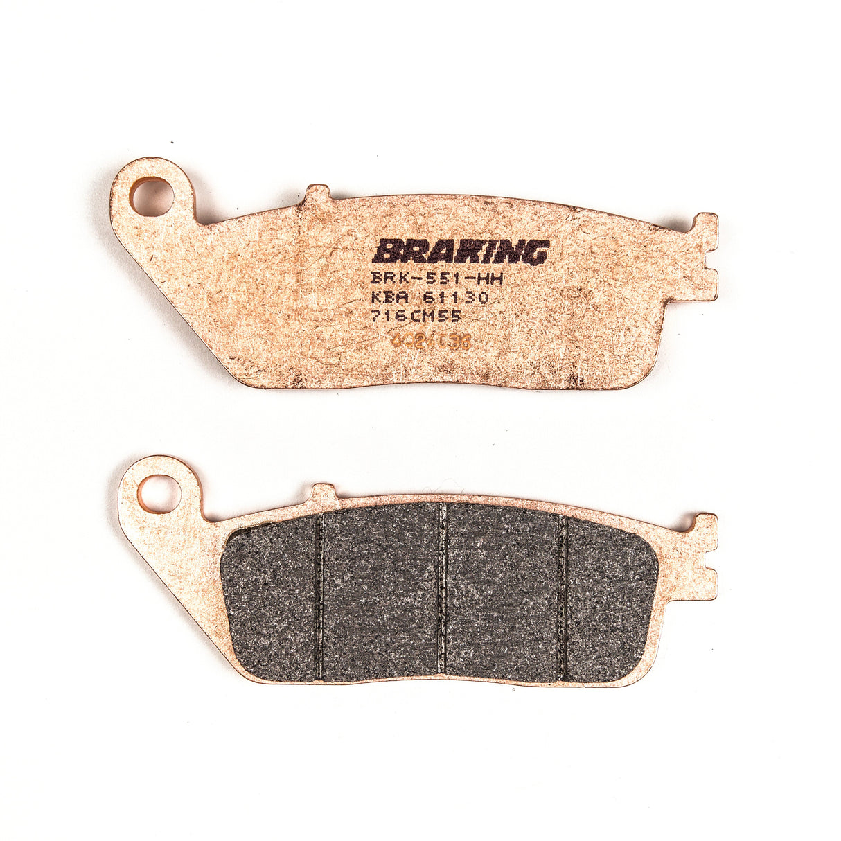 BRAKING Brake Pad Set Sintered Sport 716CM55