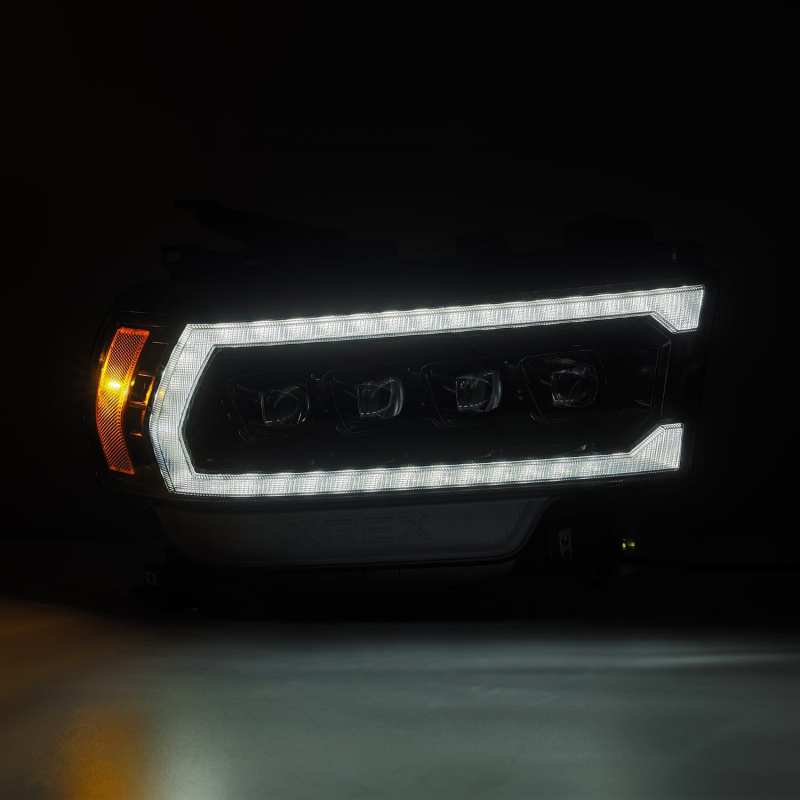 AlphaRex 19-21 Ram 2500 NOVA LED Proj Headlights Plank Style Alpha Blk w/Activ Light/Seq Signal/DRL 880552