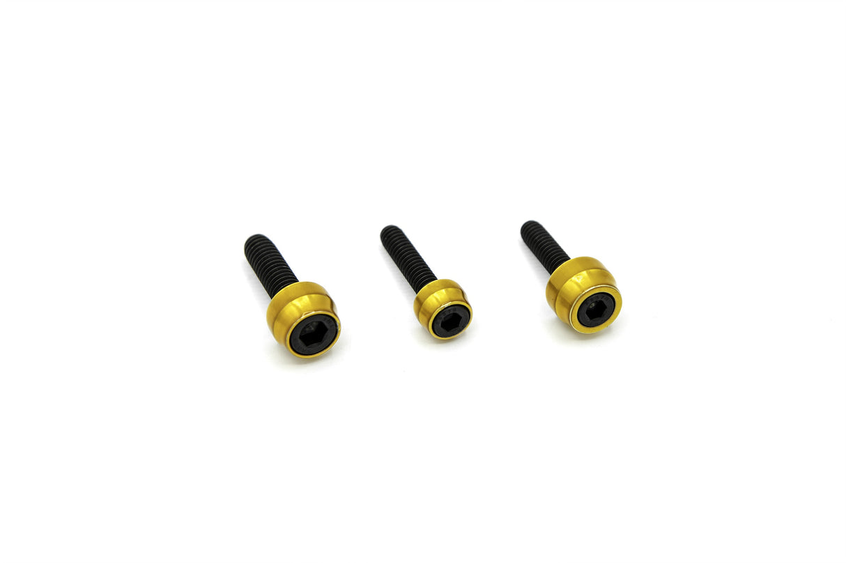 SANTORO FABWORX Chacho's Bolt Kit Gold M8 Eng Trans Prim Blk SF10023B