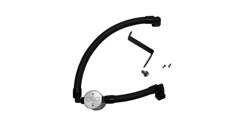 J&L 17-20 Lincoln Continental/MKZ 3.0L EcoBoost Passenger Side Oil Separator 3.0 - Clear Anodized 3079P-C