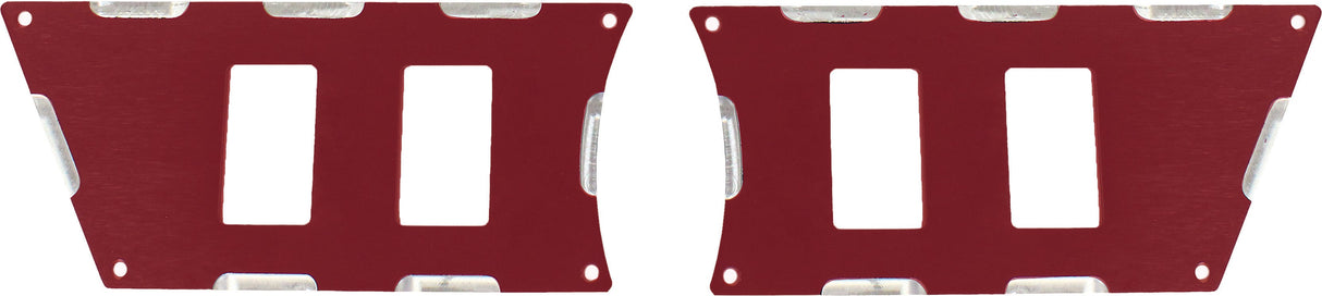 MODQUADDash 4-Switch Plate (Red)RZR-SP4-1K-RD