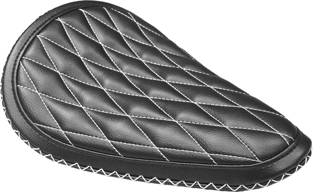 WEST-EAGLE Narrow Back Seat 13.8"X9.5" Lace Up White Stitch 1956-WH