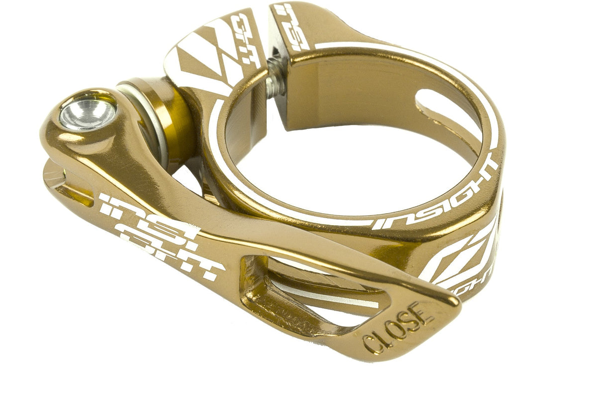 INSIGHT Qr Seat Clamp 25.4 Gold INPCQ254GDGD
