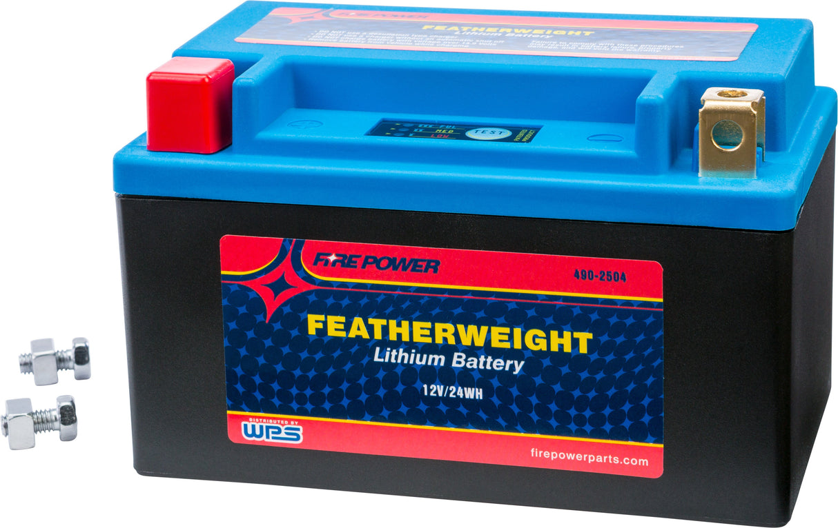 FIRE POWER Featherweight Lithium Battery 130 Cca Hjtx7a-Fp-Il 12v/24wh HJTX7A-FP-IL