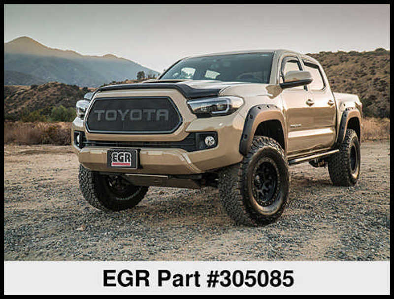 EGR 16-17 Toyota Tacoma Superguard Hood Shield - Matte (305085) 305085
