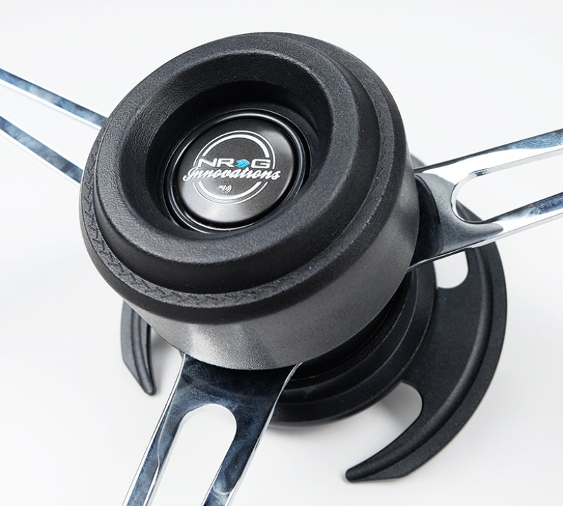 NRG Steering Wheel Head Banger- Injection Molded Material HB-001BK