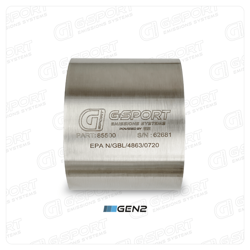 GESI G-Sport 400 CPSI GEN2 EPA Compliant 5in x 4in Substrate Only Up to 1,000HP 85500