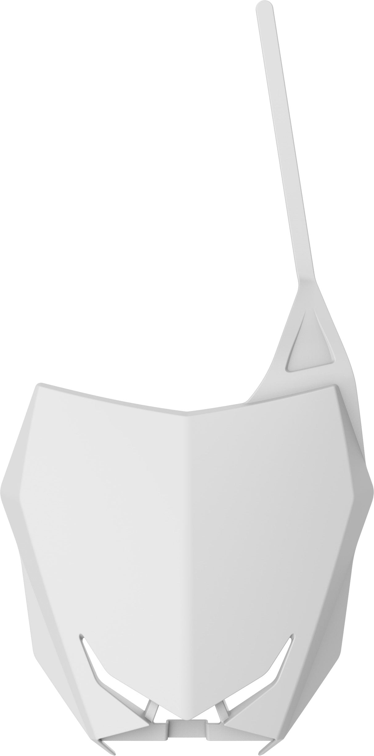 POLISPORT Restyle Front Number Plate White 8666600001