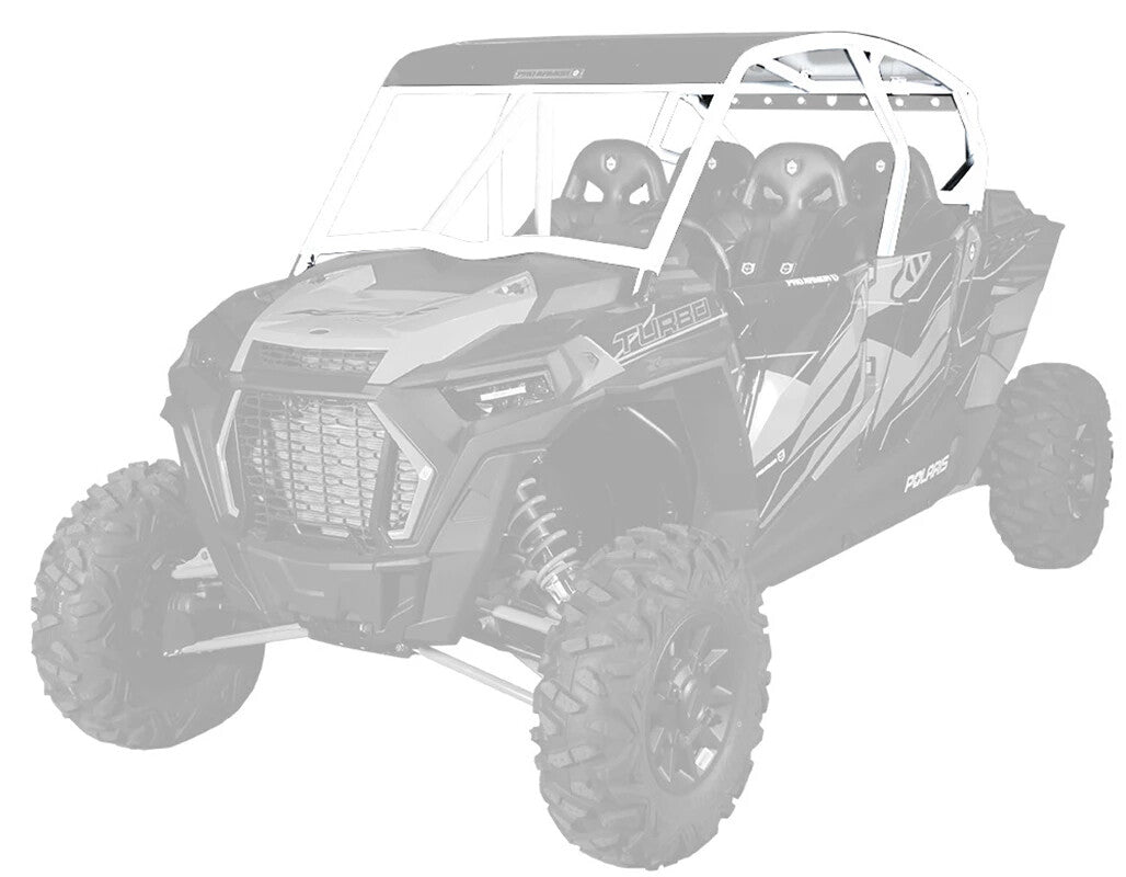 PRO ARMOR Cab Asylum Cage W/V Intrusion White P194C028WH