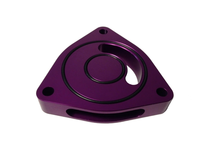 Torque Solution Blow Off BOV Sound Plate (Purple): Kia Optima 2.0T TS-GEN-002PR-2