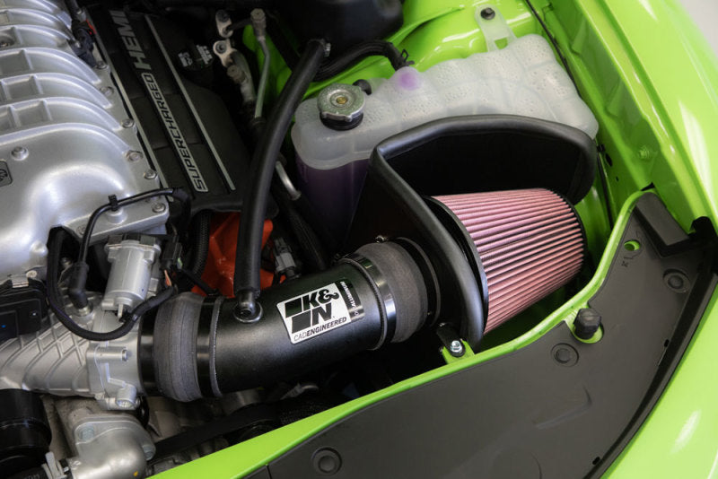 K&N 2017 Dodge Challenger Hellcat SC V8-6.2L F/l Typhoon Air Intake 69-2553TTK