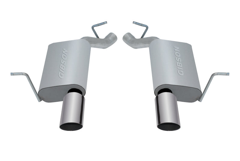 Gibson 11-18 Jeep Grand Cherokee Laredo 3.6L 2.25in Axle-Back Dual Exhaust - Aluminized 17407
