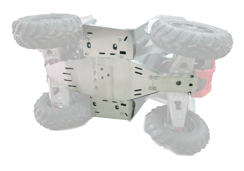 RIVAL POWERSPORTS USA Central Skid Plate Alloy 2444.7423.1