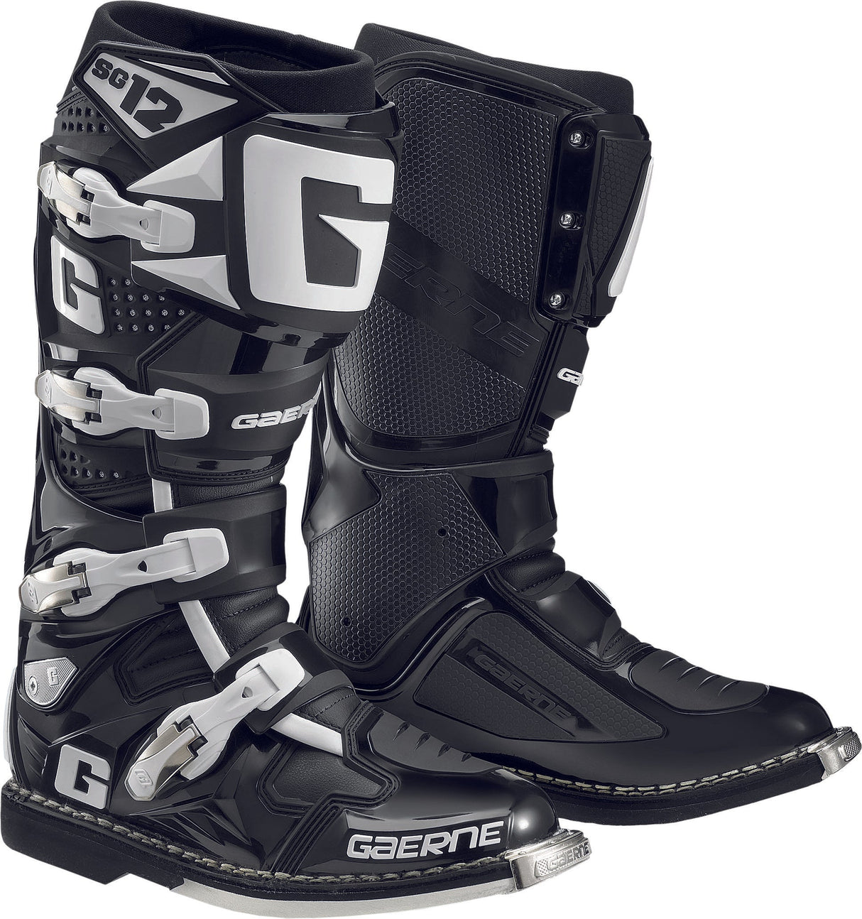 GAERNE Sg-12 Boots Black Sz 9 2174-001-009