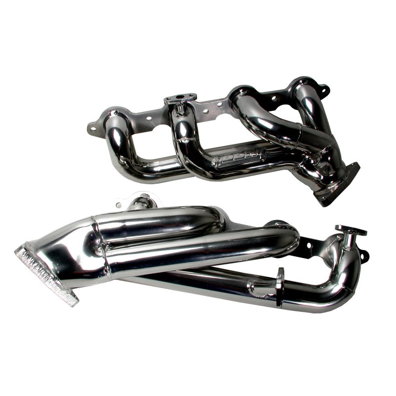 BBK 99-04 GM Truck SUV 4.8 5.3 Shorty Tuned Length Exhaust Headers - 1-3/4 Titanium Ceramic 4005
