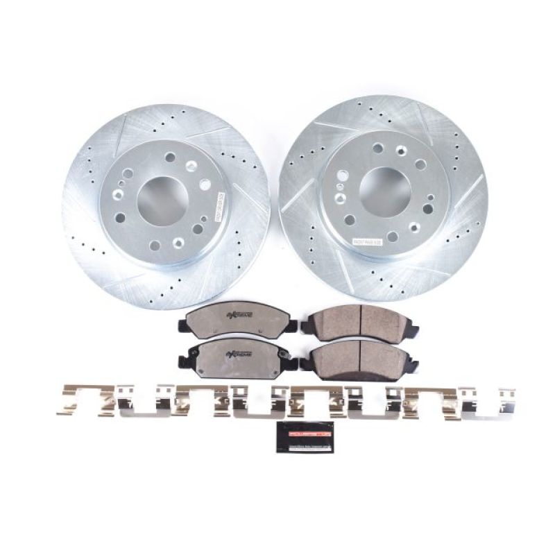 Power Stop 08-19 Cadillac Escalade Front Z36 Truck & Tow Brake Kit K2069-36