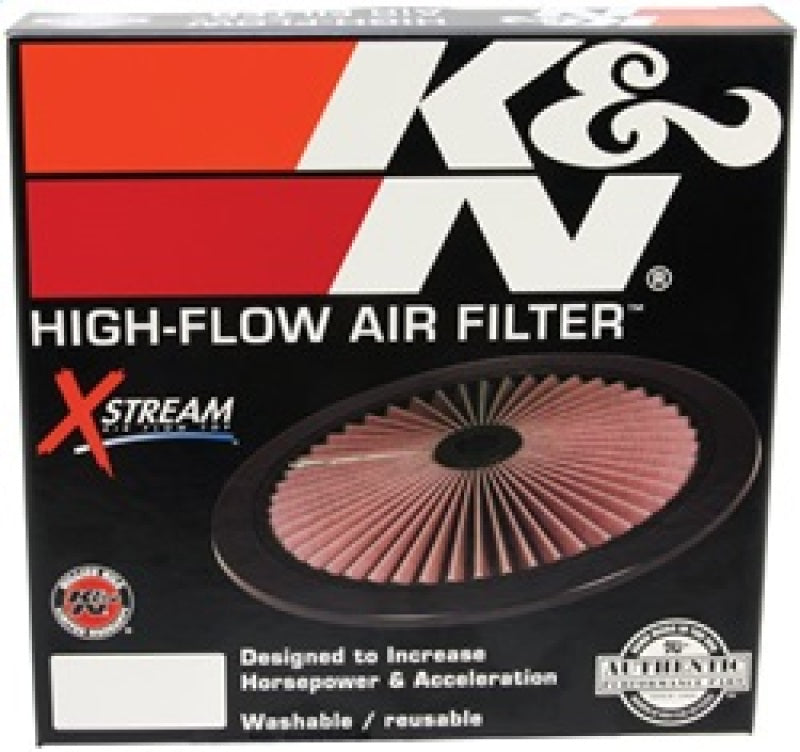 K&N X-Stream Top Filter Only 11in - Black 66-1101