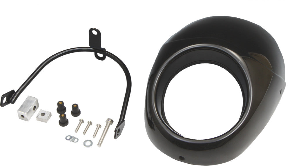 WEST-EAGLE Bikini Headlight Cowls Late Dyna H3539