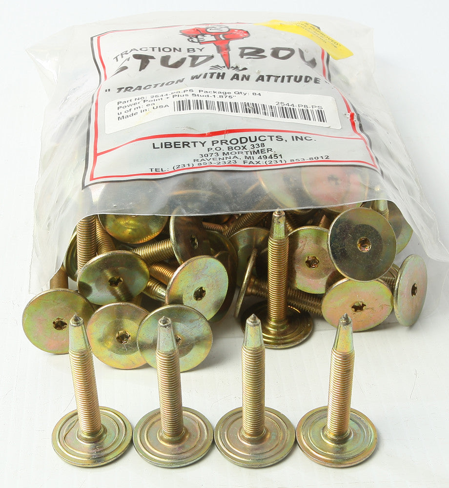 STUD BOY Power Plate Plus Backers 1.875" 84/Pk 2544-P8-PS