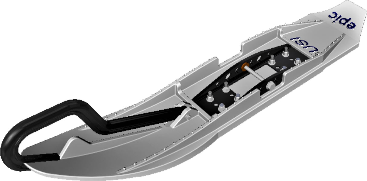 USI SKIS Epic 1.5 Ski Kit White EPIC15-WHITE-KIT