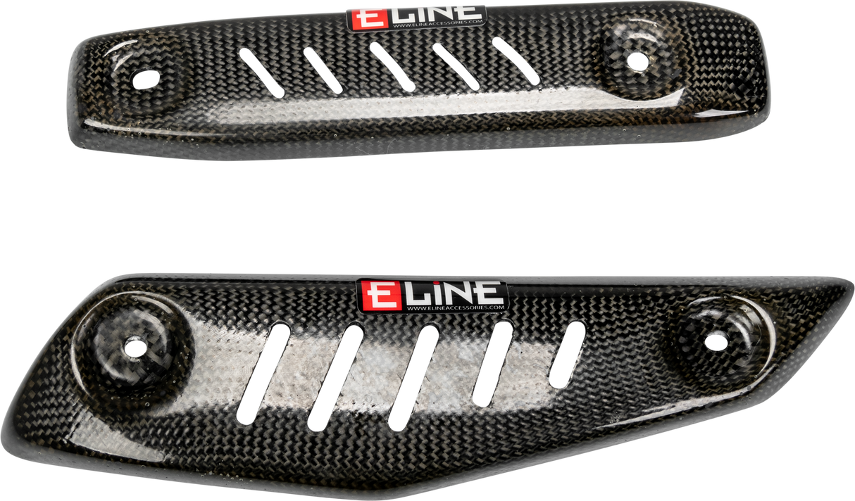 E-LINE ACCESSORIES Carbon Fiber Heat Shields Hon HHS25018-12