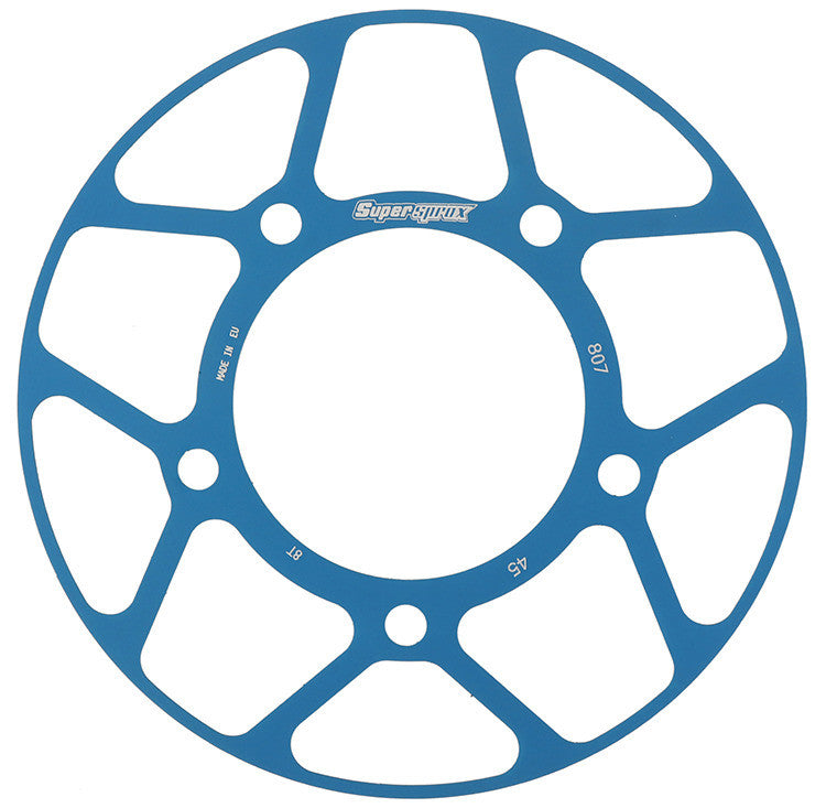 SUPERSPROX Rear Edge Sprkt Color Disk Alu 45t-525 Blu Suz RACD-807-45-BLU