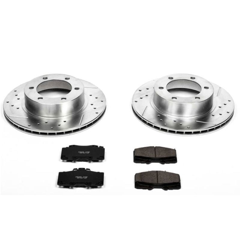 Power Stop 95-02 Toyota 4Runner Front Z23 Evolution Sport Brake Kit K1236
