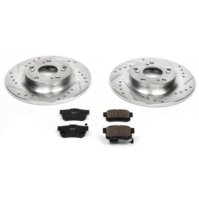 Power Stop 00-09 Honda S2000 Rear Z23 Evolution Sport Brake Kit K2310