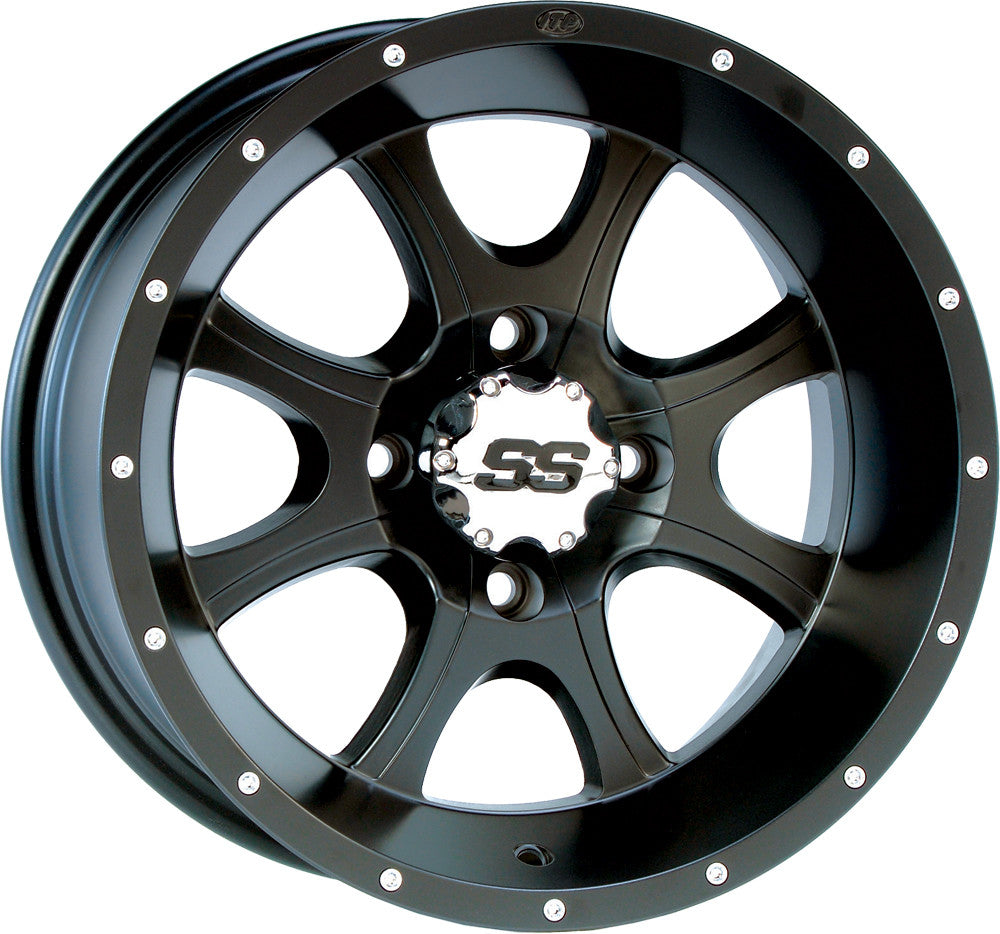 ITP Ss108 Alloy Wheel Matte Black 14x6 4/115 4+2 14SS209BX