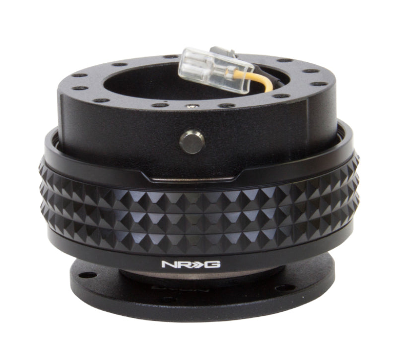 NRG Quick Release Kit - Pyramid Edition - Black Body / Black Pyramid Ring SRK-210BK/BK