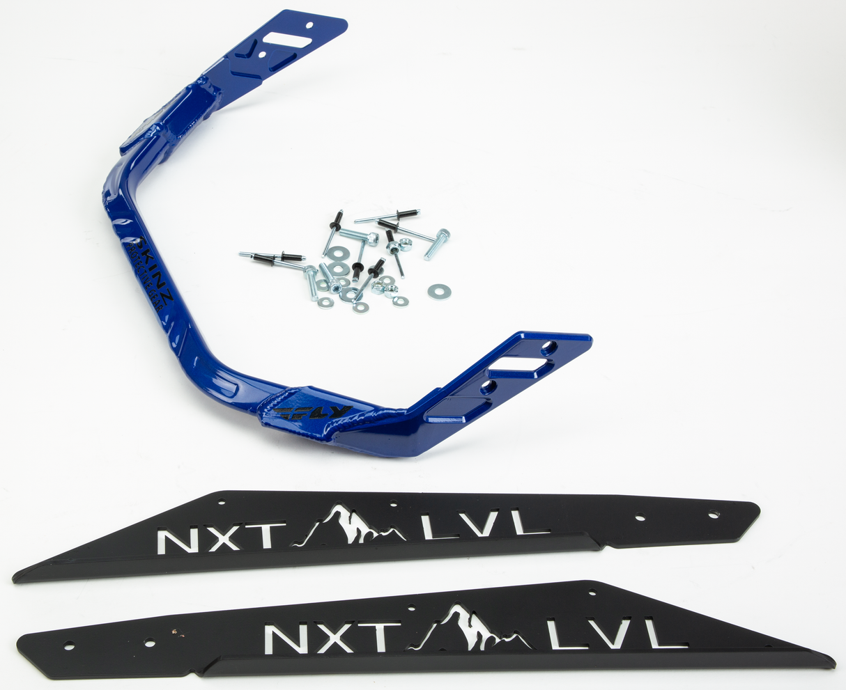 PRO ARMOR Nxt Lvl Rear Bumper Black/Blue Pol NXPRB225-FBK/PBL
