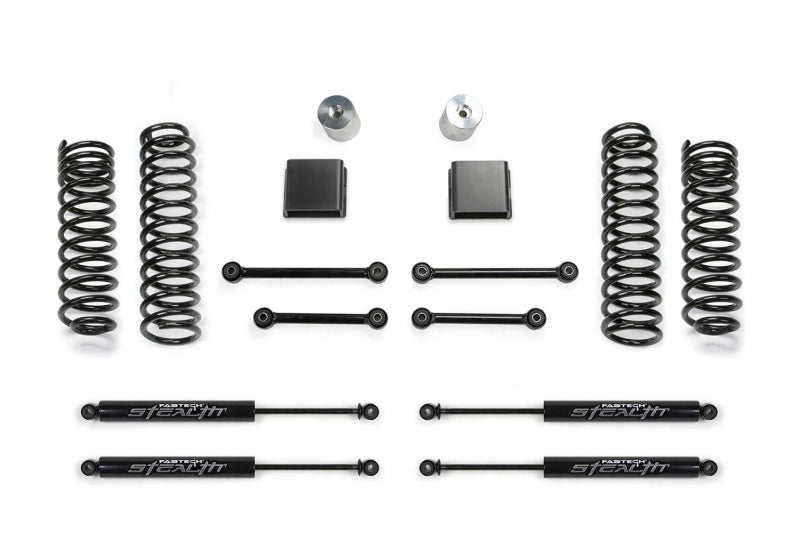 Fabtech 20-21 Jeep JT 4WD Gas 3in Sport Ii System w/Stealth K4163M