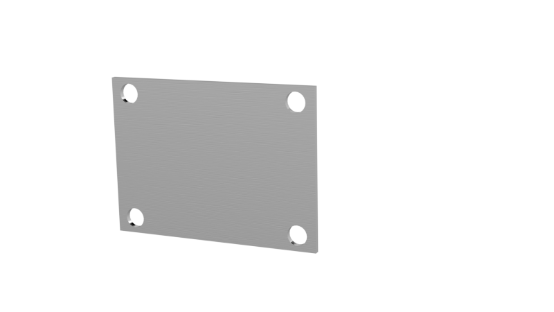 QTP Bolt-On QTEC Low Profile Cover Plate 10338C