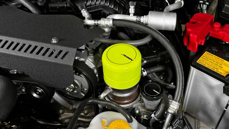 Perrin 2015+ Subaru WRX/STI Oil Filter Cover - Neon Yellow PSP-ENG-716NY