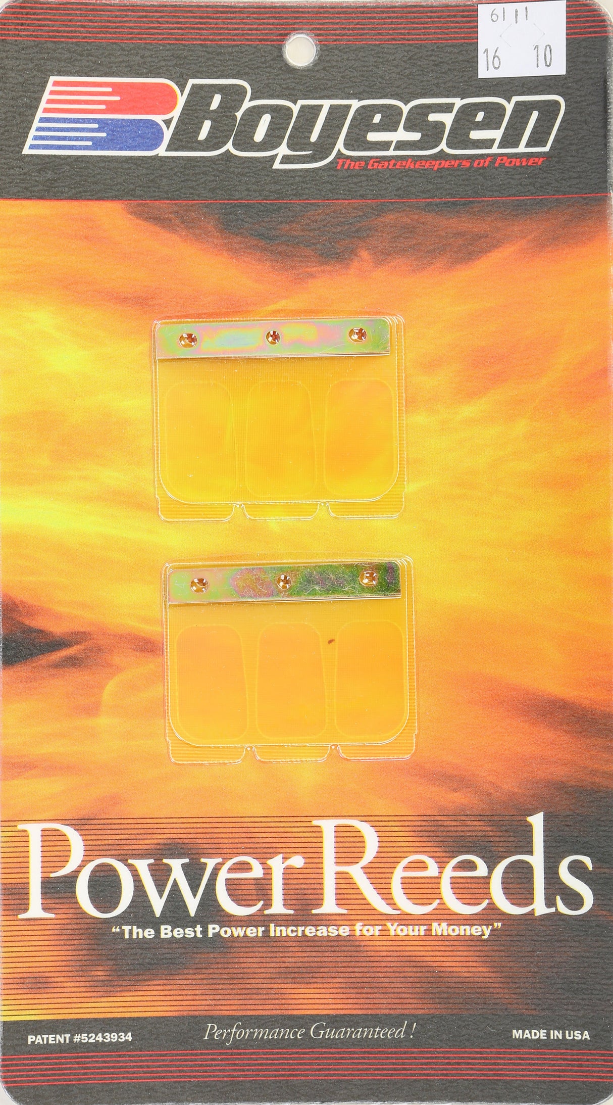 BOYESEN Motorcycle Reeds 6111