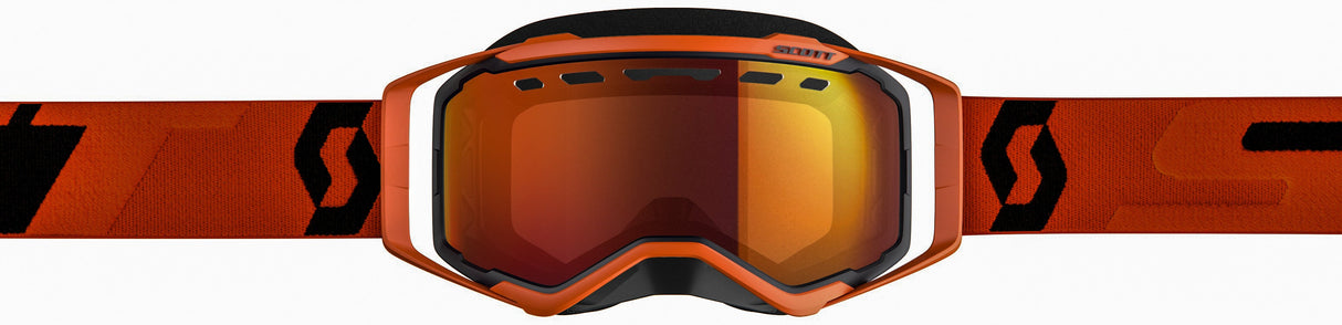 SCOTT Goggle Prospect Snow Org/Blk Enhancer Red Chrome 262581-1008024