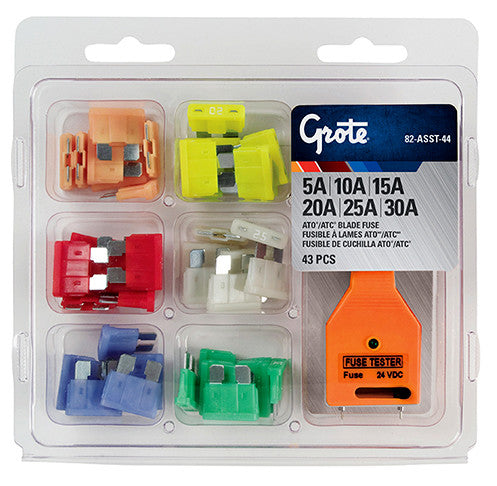 GROTE Atc Fuse Asmt 42/Pk 82-ASST-44