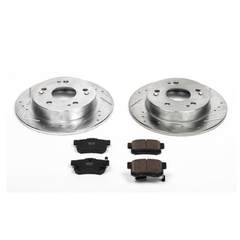 Power Stop 13-15 Acura ILX Rear Z23 Evolution Sport Brake Kit K1243